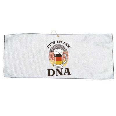 It's In My DNA German Beer Large Microfiber Waffle Golf Towel