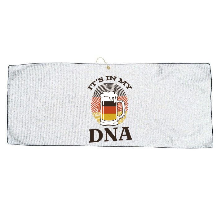 It's In My DNA German Beer Large Microfiber Waffle Golf Towel