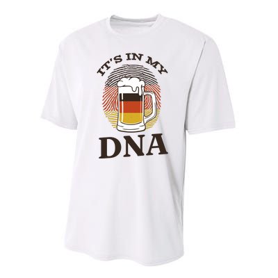 It's In My DNA German Beer Performance Sprint T-Shirt