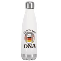 It's In My DNA German Beer Stainless Steel Insulated Water Bottle