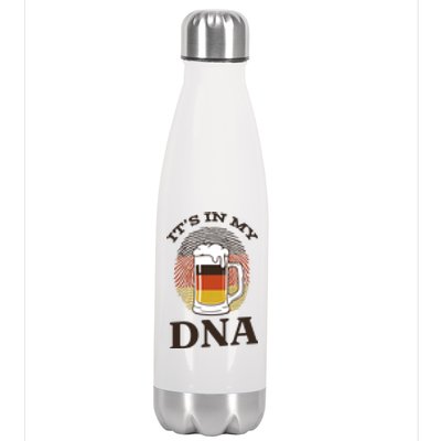 It's In My DNA German Beer Stainless Steel Insulated Water Bottle