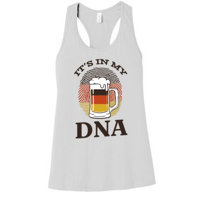 It's In My DNA German Beer Women's Racerback Tank