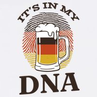It's In My DNA German Beer Golf Towel