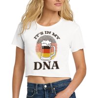 It's In My DNA German Beer Crop Top
