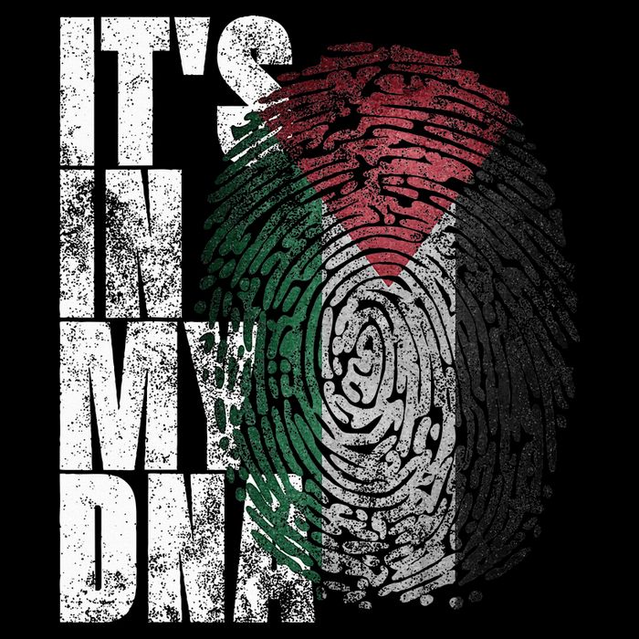 It's In My DNA Palestinian Arabic Gifts Palestine Flag Cooling Performance Crew T-Shirt
