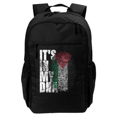 It's In My DNA Palestinian Arabic Gifts Palestine Flag Backpack