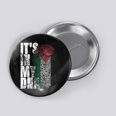 It's In My DNA Palestinian Arabic Gifts Palestine Flag Button