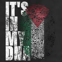 It's In My DNA Palestinian Arabic Gifts Palestine Flag Adult Drive Performance Visor