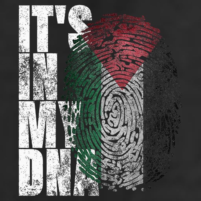 It's In My DNA Palestinian Arabic Gifts Palestine Flag Adult Drive Performance Visor