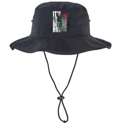 It's In My DNA Palestinian Arabic Gifts Palestine Flag Legacy Cool Fit Booney Bucket Hat