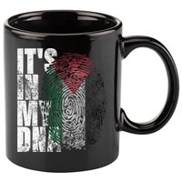 It's In My DNA Palestinian Arabic Gifts Palestine Flag 11oz C Handle Ceramic Mug