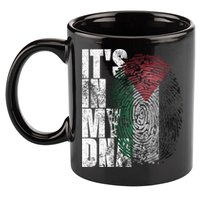 It's In My DNA Palestinian Arabic Gifts Palestine Flag 11oz C Handle Ceramic Mug