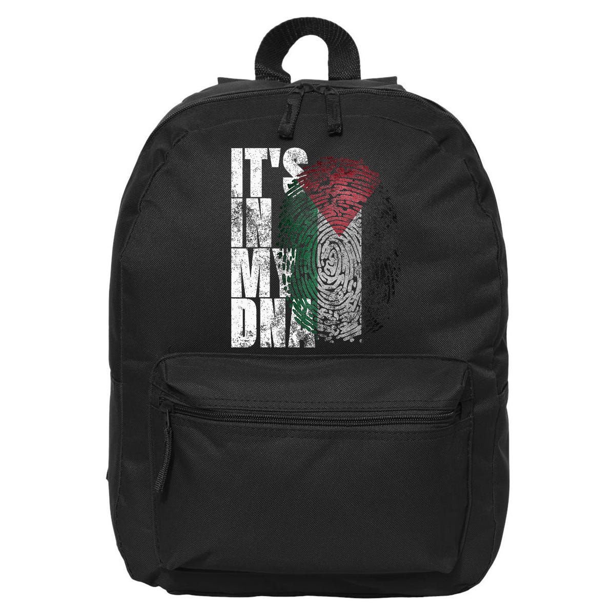 It's In My DNA Palestinian Arabic Gifts Palestine Flag 16 in Basic Backpack