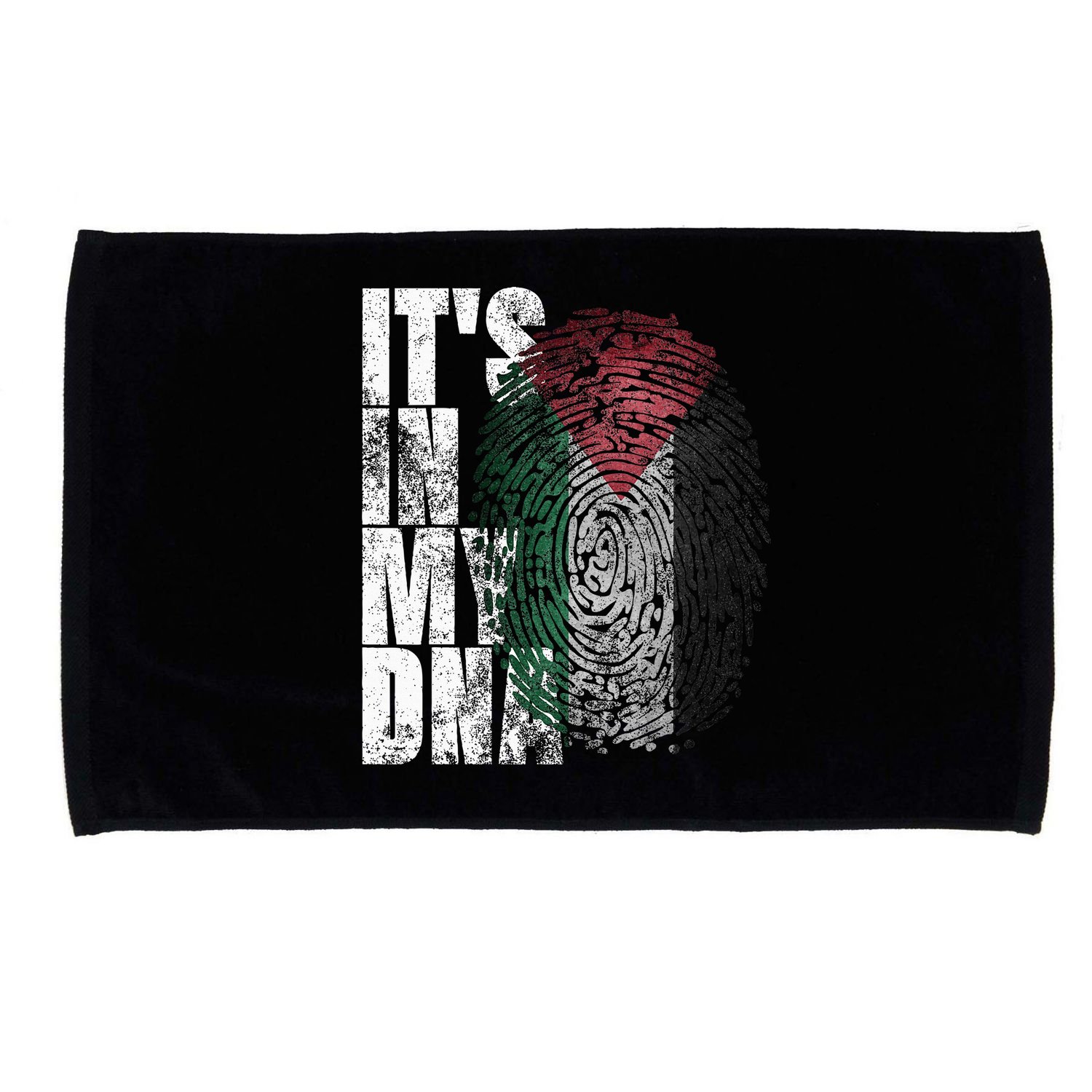 It's In My DNA Palestinian Arabic Gifts Palestine Flag Microfiber Hand Towel