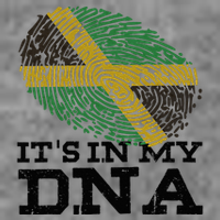 ItS In My Dna Jamaican Jamaica Flag Tall Sweatshirt