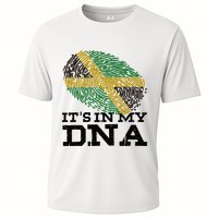 ItS In My Dna Jamaican Jamaica Flag Cooling Performance Crew T-Shirt