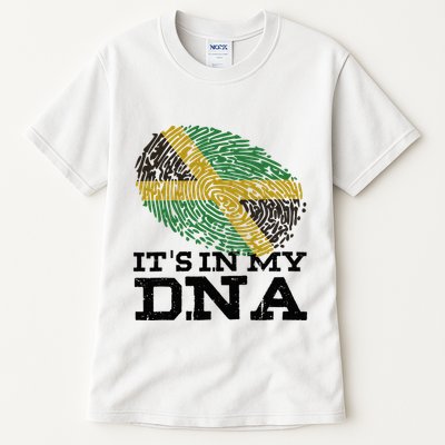 ItS In My Dna Jamaican Jamaica Flag Tall T-Shirt