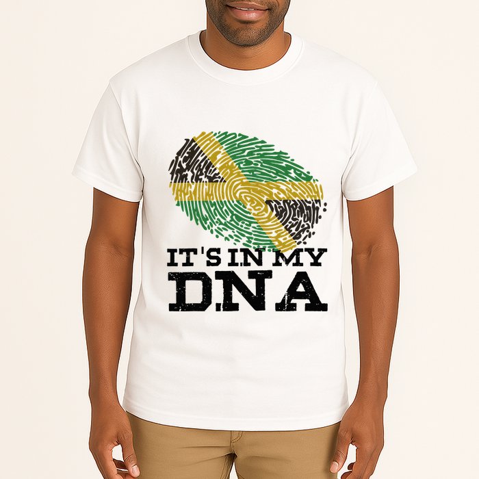 ItS In My Dna Jamaican Jamaica Flag Tall T-Shirt