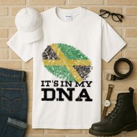 ItS In My Dna Jamaican Jamaica Flag Tall T-Shirt