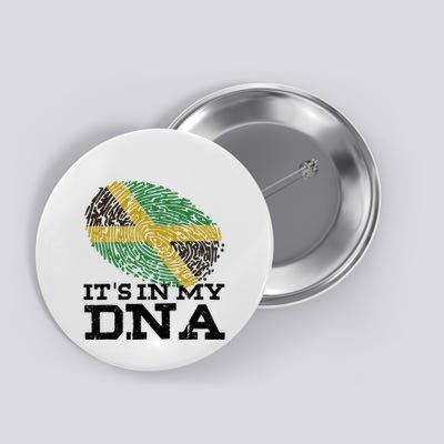 ItS In My Dna Jamaican Jamaica Flag Button