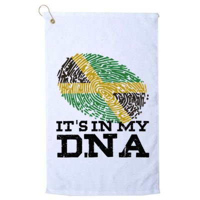 ItS In My Dna Jamaican Jamaica Flag Golf Towel