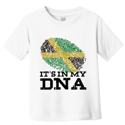 ItS In My Dna Jamaican Jamaica Flag Toddler T-Shirt