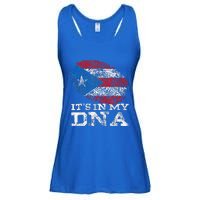 Its In My DNA Puerto Rico Rican Hispanic Heritage Month Ladies Essential Flowy Tank