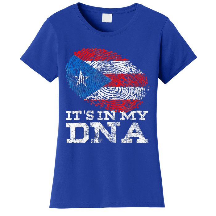 Its In My DNA Puerto Rico Rican Hispanic Heritage Month Women's T-Shirt