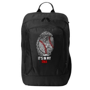 It's In My DNA Baseball Lover City Backpack