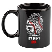 It's In My DNA Baseball Lover 11oz C Handle Ceramic Mug