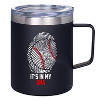 It's In My DNA Baseball Lover 12oz Stainless Steel Coffee Mug