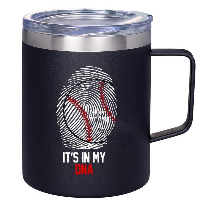 It's In My DNA Baseball Lover 12oz Stainless Steel Coffee Mug