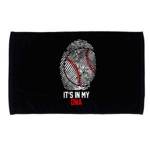 It's In My DNA Baseball Lover Microfiber Hand Towel