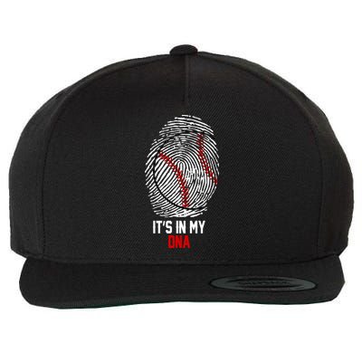 It's In My DNA Baseball Lover Wool Snapback Cap