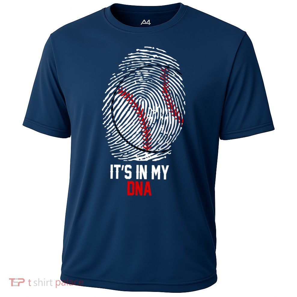 It's In My DNA Baseball Lover Performance Shirt