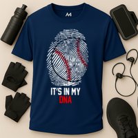 It's In My DNA Baseball Lover Performance Shirt