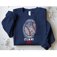 It's In My DNA Baseball Lover Sweatshirt