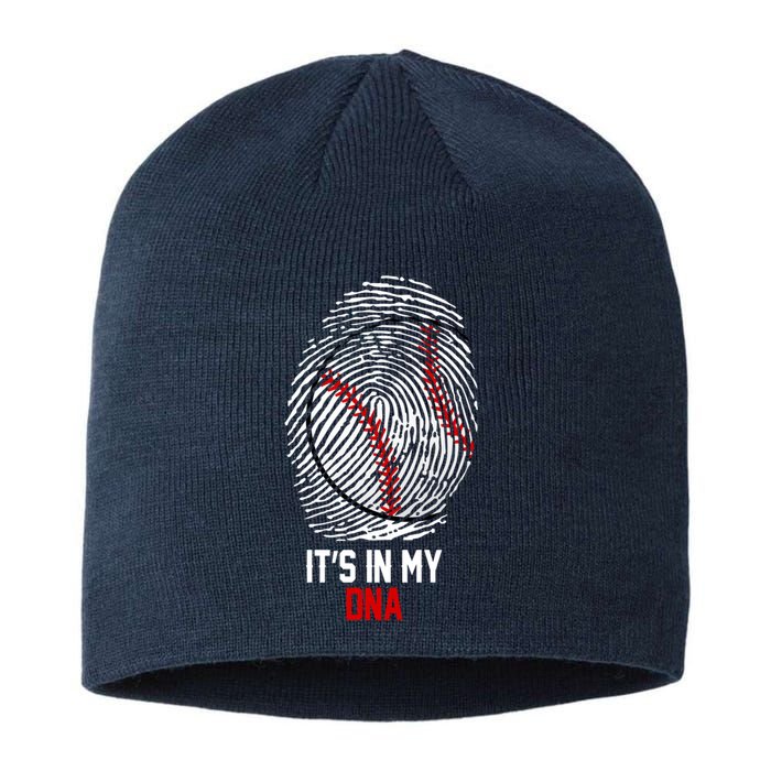 It's In My DNA Baseball Lover Sustainable Beanie