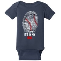 It's In My DNA Baseball Lover Baby Bodysuit