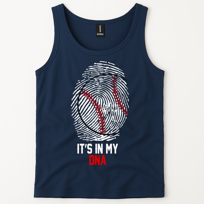 It's In My DNA Baseball Lover Tank Top