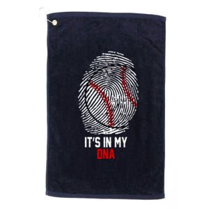 It's In My DNA Baseball Lover Platinum Collection Golf Towel