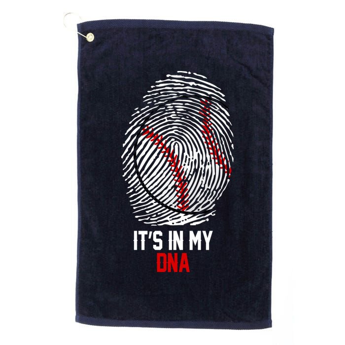 It's In My DNA Baseball Lover Golf Towel