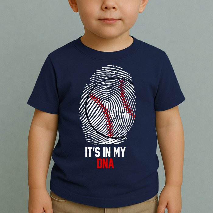 It's In My DNA Baseball Lover Toddler T-Shirt