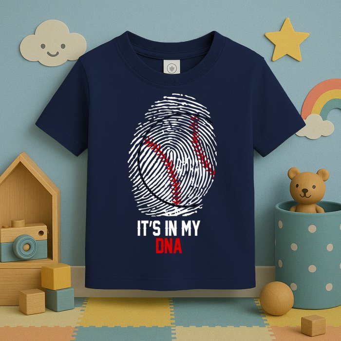It's In My DNA Baseball Lover Toddler T-Shirt