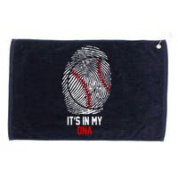 It's In My DNA Baseball Lover Grommeted Golf Towel