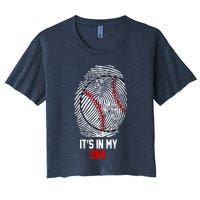 It's In My DNA Baseball Lover Crop Top