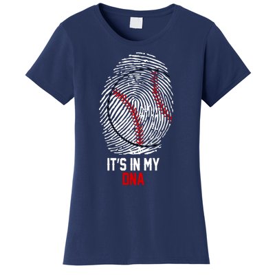 It's In My DNA Baseball Lover Women's T-Shirt