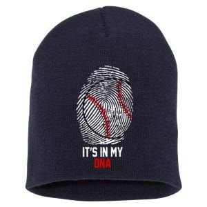 It's In My DNA Baseball Lover Short Acrylic Beanie