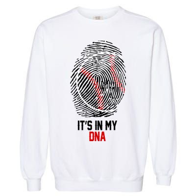 It's In My DNA Baseball Lover Garment-Dyed Sweatshirt