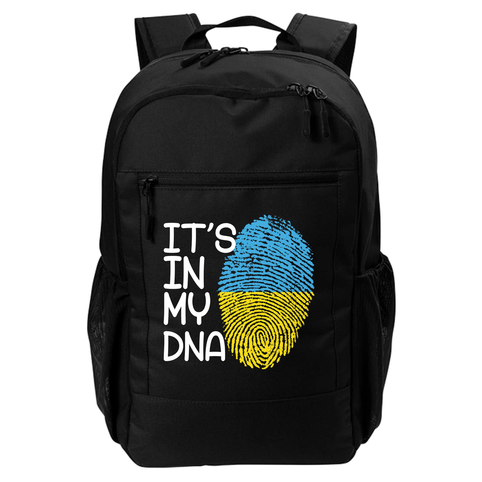 It's In My DNA Ukraine Fingerprint Backpack